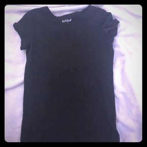 Kids black cat and jack shirtsleeve T-shirt